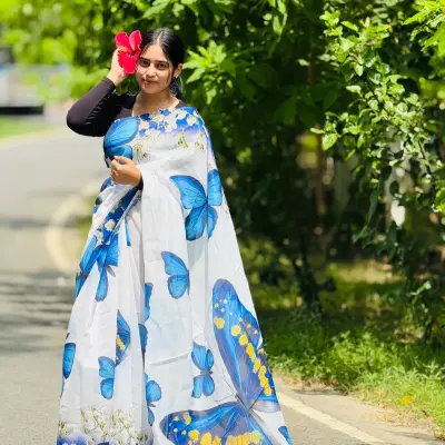 Chandery silk sharee
