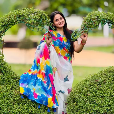 Chandery silk sharee
