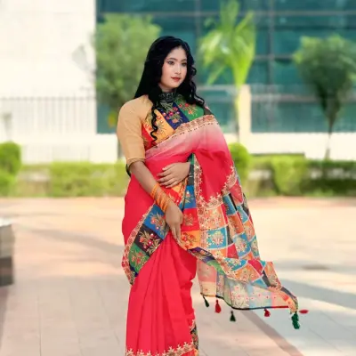 Chandery silk sharee