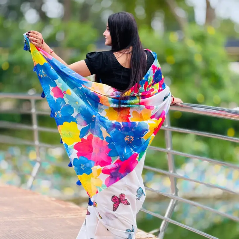 Chandery silk sharee S02