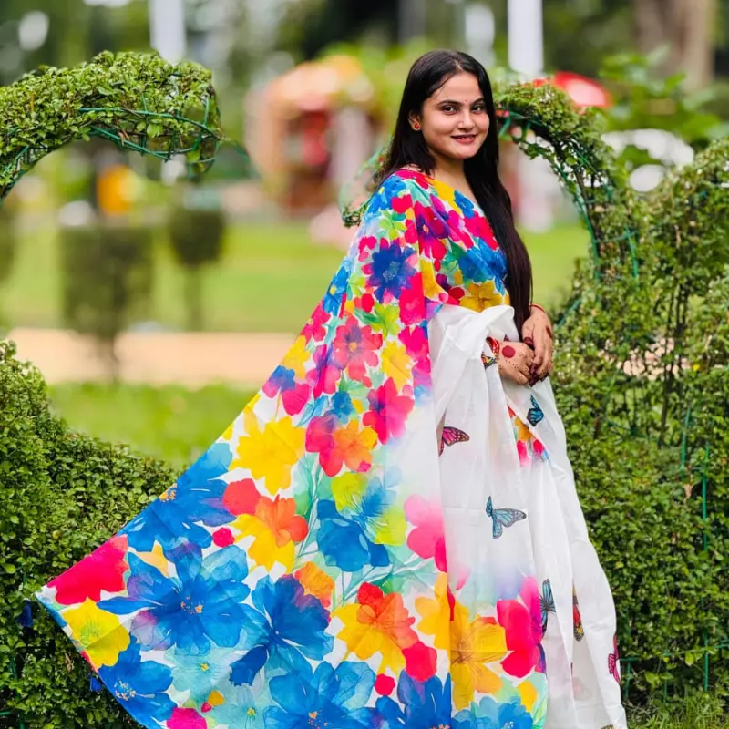 Chandery silk sharee S02