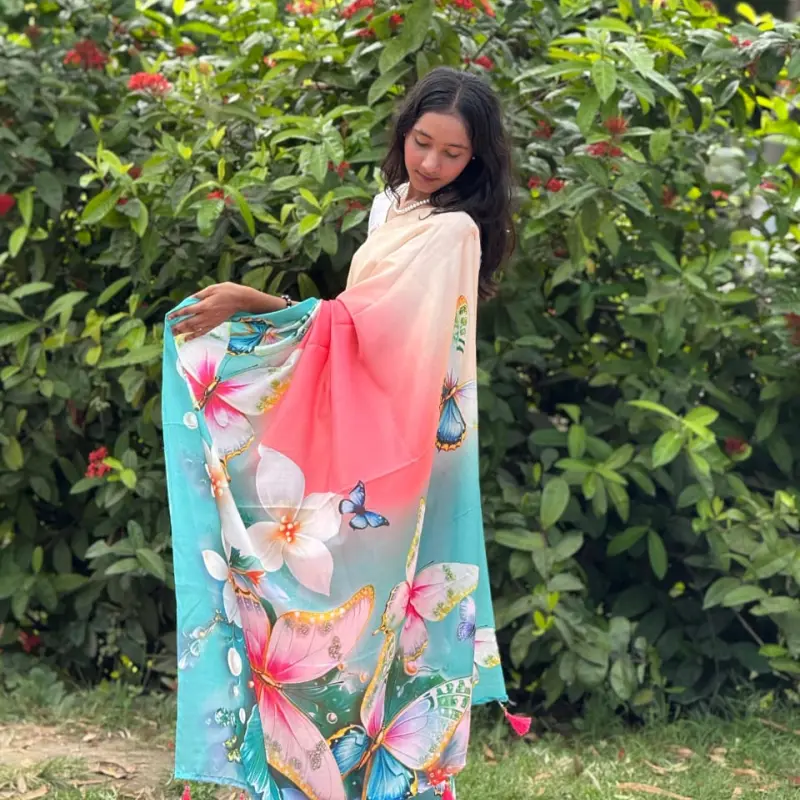 Chandery silk sharee S01